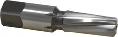 Cleveland - 1/4" Pipe, 0.472" Diam, 13/32" Small End Diam, Straight Shank, 1-1/16" Flute, Taper Pipe Reamer - Americas Industrial Supply