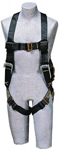 DBI/SALA - 420 Lb Capacity, Size Universal, Full Body High Temperature Safety Harness - Kevlar/Nomex, Pass-Thru Leg Strap, Pass-Thru Chest Strap - Americas Industrial Supply
