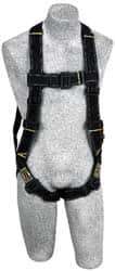 DBI/SALA - 310 Lb Capacity, Size Universal, Full Body Arc Flash/Flame Resistant Safety Harness - Kevlar/Nomex, Pass-Thru Leg Strap, Pass-Thru Chest Strap - Americas Industrial Supply