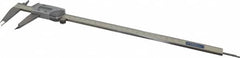 Fowler - 0 to 300mm Range, 0.01mm Resolution, IP54 Electronic Caliper - 2.4" Jaws, 0.02mm Accuracy, SPC Output - Americas Industrial Supply