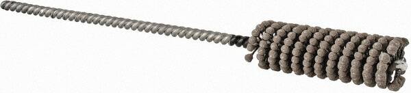 Brush Research Mfg. - 5/8" to 0.709" Bore Diam, 320 Grit, Aluminum Oxide Flexible Hone - Fine, 8" OAL - Americas Industrial Supply