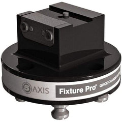 Jergens - 130mm Jaw Width, Dovetail Vise - For Use with 4 & 5 Axis Workholding Systems - Americas Industrial Supply
