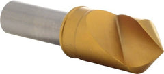 M.A. Ford - 3/4" Head Diam, 1/2" Shank Diam, 1 Flute 90° High Speed Steel Countersink - Americas Industrial Supply