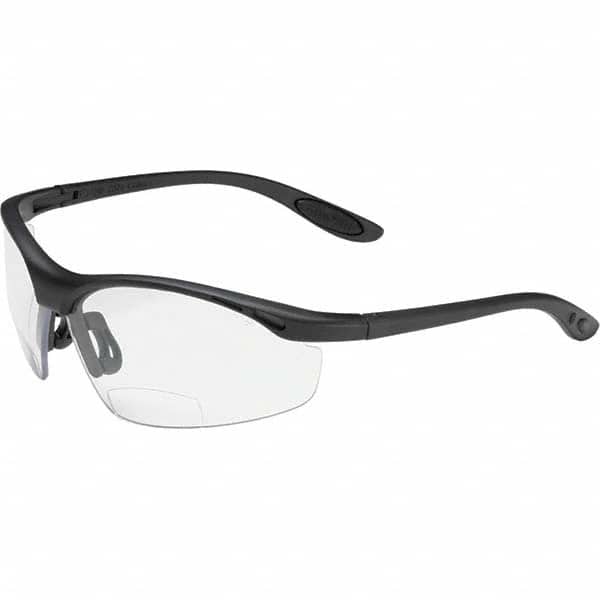 Bouton - Magnifying Safety Glasses Diopter Lens: +1 Lens Coating: Scratch Resistant - Americas Industrial Supply