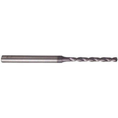 Guhring - 0.0945", 135° Point, Solid Carbide Micro Drill Bit - Americas Industrial Supply
