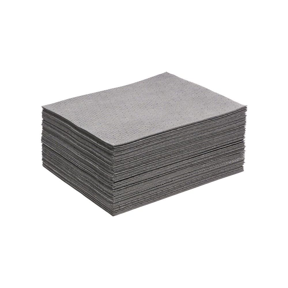 Pads, Rolls & Mats; Product Type: Pad; Application: Universal; Overall Length (Inch): 20 in; Total Package Absorption Capacity: 12.6 gal; Material: Polyester; Polypropylene; Fluids Absorbed: Water; Solvents; Universal; Oil; Coolants; Absorbency Weight: Me