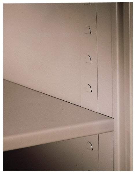 Tennsco - Putty, Steel, Cabinet Components - 36" Wide x 18" Deep x 3/4" High Body - Americas Industrial Supply