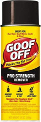 Goof Off - Adhesive, Graffiti & Rust Removers Type: Adhesive Remover Removes/Dissolves: Caulk Residue; Chewing Gum; Crayon; Glue; Marker; Paint; Pen; Scuff Marks; Tar; Stickers; Tree Sap - Americas Industrial Supply