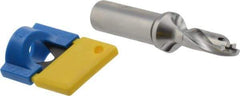 Iscar - 0.413" to 0.429" Diam, 3xD, 1.24" Max Depth, 5/8" Shank Diam, 3.77" OAL, Replaceable-Tip Drill - FCP, ICK, ICK-2M, ICM, ICN, ICP, iCP-2M Insert, 10 Seat Size, 63973044 Toolholder, Series SumoCham - Americas Industrial Supply