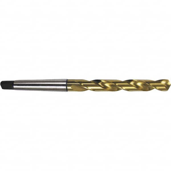Guhring - 37/64", 2MT 118° Point High Speed Steel Taper Shank Drill Bit - Americas Industrial Supply