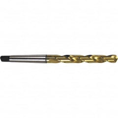Guhring - 37/64", 2MT 118° Point High Speed Steel Taper Shank Drill Bit - Americas Industrial Supply