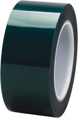 3M - 2" x 72 Yds, Green Polyester Film Masking Tape - Series 8992, 3.2 mil Thick, 37 Lb/Inch Tensile Strength - Americas Industrial Supply