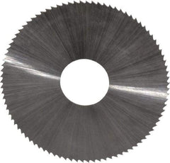 Controx - 1-3/4" Diam x 0.02" Blade Thickness x 1/2" Arbor Hole Diam, 90 Tooth Slitting and Slotting Saw - Arbor Connection, Right Hand, Uncoated, High Speed Steel, Concave Ground - Americas Industrial Supply