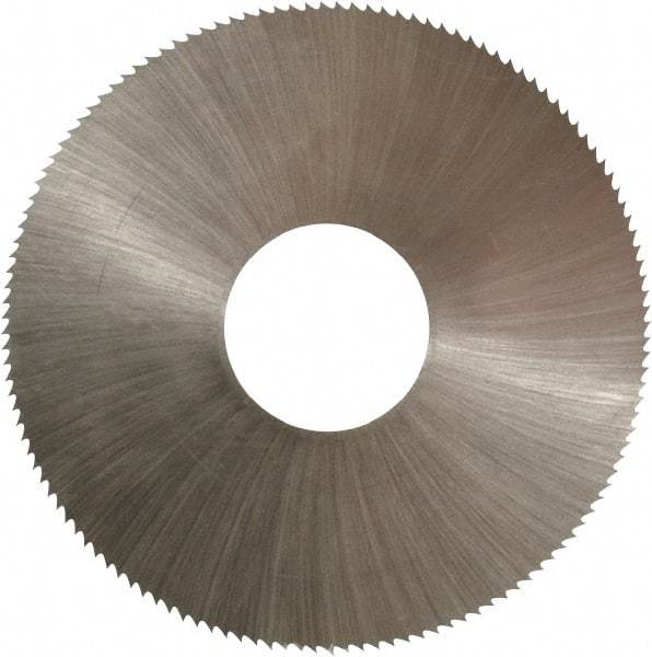 Controx - 2" Diam x 0.014" Blade Thickness x 5/8" Arbor Hole Diam, 132 Tooth Slitting and Slotting Saw - Arbor Connection, Right Hand, Uncoated, High Speed Steel, Concave Ground - Americas Industrial Supply