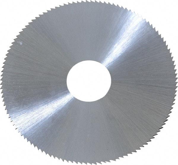 Controx - 2-1/2" Diam x 0.025" Blade Thickness x 5/8" Arbor Hole Diam, 120 Tooth Slitting & Slotting Saw - Arbor Connection, Right Hand, Uncoated, M2 High Speed Steel, Concave Ground - Americas Industrial Supply