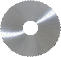 Controx - 2-1/2" Diam x 0.0313" Blade Thickness x 5/8" Arbor Hole Diam, 120 Tooth Slitting & Slotting Saw - Arbor Connection, Right Hand, Uncoated, M2 High Speed Steel, Concave Ground - Americas Industrial Supply