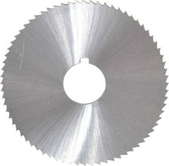 Controx - 2-1/2" Diam x 1/16" Blade Thickness x 5/8" Arbor Hole Diam, 72 Tooth Slitting and Slotting Saw - Arbor Connection, Right Hand, Uncoated, Cobalt, Concave Ground, Contains Keyway - Americas Industrial Supply