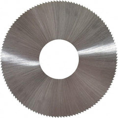 Controx - 3" Diam x 0.02" Blade Thickness x 1" Arbor Hole Diam, 160 Tooth Slitting and Slotting Saw - Arbor Connection, Right Hand, Uncoated, High Speed Steel, Concave Ground - Americas Industrial Supply