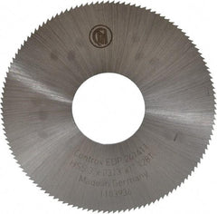 Controx - 3" Diam x 0.0313" Blade Thickness x 1" Arbor Hole Diam, 128 Tooth Slitting & Slotting Saw - Arbor Connection, Right Hand, Uncoated, M2 High Speed Steel, Concave Ground - Americas Industrial Supply