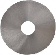 Controx - 4" Diam x 0.02" Blade Thickness x 1" Arbor Hole Diam, 160 Tooth Slitting and Slotting Saw - Arbor Connection, Right Hand, Uncoated, Cobalt, Concave Ground - Americas Industrial Supply