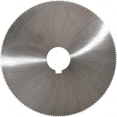 Controx - 5" Diam x 0.0313" Blade Thickness x 1" Arbor Hole Diam, 160 Tooth Slitting and Slotting Saw - Arbor Connection, Right Hand, Uncoated, Cobalt, Concave Ground - Americas Industrial Supply