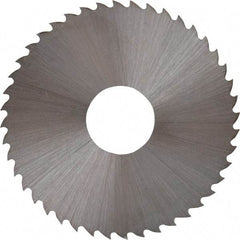 Controx - 1-3/4" Diam x 0.02" Blade Thickness x 1/2" Arbor Hole Diam, 44 Tooth Slitting and Slotting Saw - Arbor Connection, Right Hand, Uncoated, High Speed Steel, 15° Rake, Concave Ground - Americas Industrial Supply