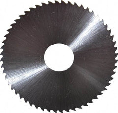 Controx - 2-1/2" Diam x 0.0313" Blade Thickness x 5/8" Arbor Hole Diam, 56 Tooth Slitting & Slotting Saw - Arbor Connection, Right Hand, Uncoated, M2 High Speed Steel, 15° Rake, Concave Ground - Americas Industrial Supply