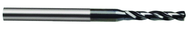2.4mm Dia-Carbide Micro 7XD Drill-140° Point-Bright - Americas Industrial Supply