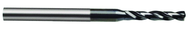3/32 Dia-Carbide Micro 4XD Drill-140° Point-Bright - Americas Industrial Supply