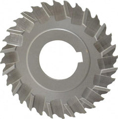 Controx - 3" Blade Diam x x 0.0938" Blade Thickness, 1" Hole, 32 Teeth, Cobalt Side Chip Saw - Staggered Tooth, Arbor Connection, Right Hand Cut, Uncoated, with Keyway - Americas Industrial Supply