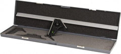 SPI - 2 Piece, 24" Combination Square Set - 1/16, 1/32, 1/64 & 1/8" (4R) Graduation, Hardened Steel Blade, Hardened Steel Square Head - Americas Industrial Supply