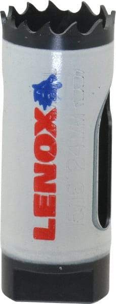 Lenox - 15/16" Diam, 1-1/2" Cutting Depth, Hole Saw - Bi-Metal Saw, Toothed Edge - Americas Industrial Supply