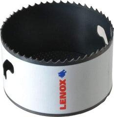 Lenox - 3-3/8" Diam, 1-1/2" Cutting Depth, Hole Saw - Bi-Metal Saw, Toothed Edge - Americas Industrial Supply