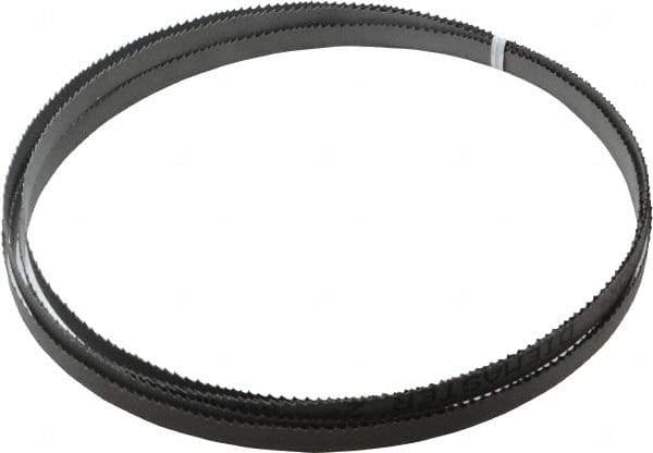 Lenox - 6 to 10 TPI, 12' 6" Long x 1/2" Wide x 0.025" Thick, Welded Band Saw Blade - Bi-Metal, Toothed Edge, Modified Raker Tooth Set, Flexible Back, Contour Cutting - Americas Industrial Supply