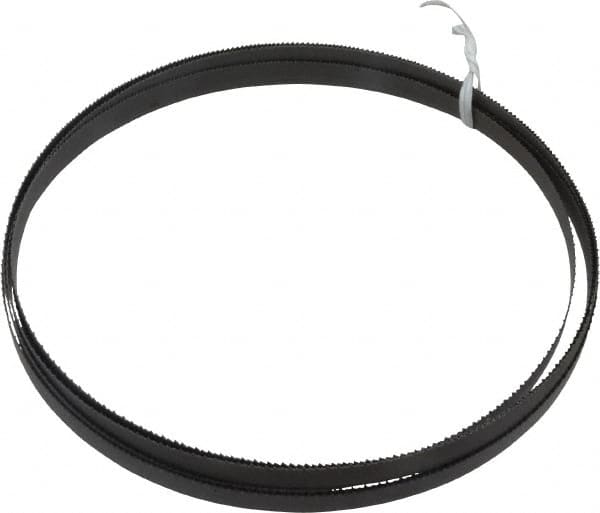 Lenox - 10 to 14 TPI, 12' 6" Long x 1/2" Wide x 0.025" Thick, Welded Band Saw Blade - Bi-Metal, Toothed Edge, Modified Raker Tooth Set, Flexible Back, Contour Cutting - Americas Industrial Supply