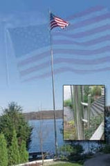 Valley Forge Flag Co - Flag Poles & Kits Type: Flag Pole Mounting: Portable - Americas Industrial Supply