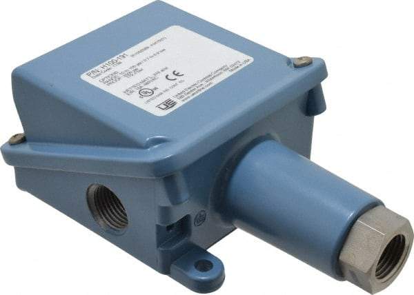 United Electric Controls - 10 to 100 psi Adjustable Range, 1,500 Max psi, General Purpose Diaphragm - 1/2 NPTF - Americas Industrial Supply