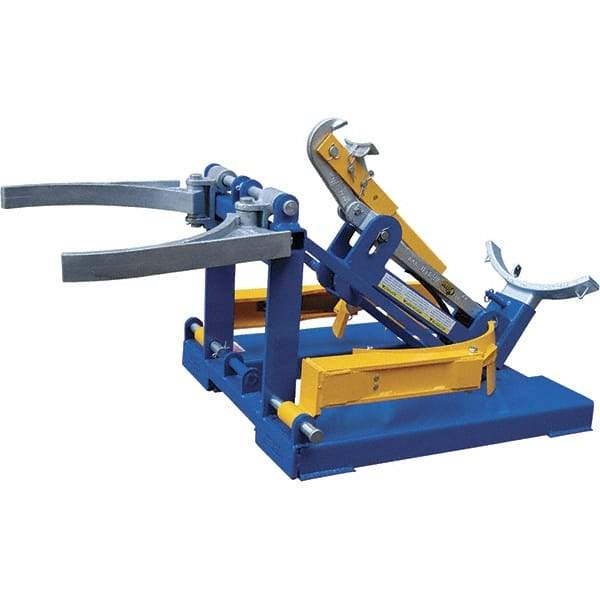 Vestil - 1,000 Lb Load Capacity, 30 & 55 Gal Forklift Drum Handler - 29" Wide x 28-3/4" High - Americas Industrial Supply