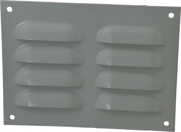 Cooper B-Line - Electrical Enclosure Steel Louver Plate Kit - For Use with Cooper B-Line Enclosures - Americas Industrial Supply