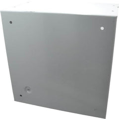 Cooper B-Line - Steel Junction Box Enclosure Screw Flat Cover - NEMA 1, 10" Wide x 10" High x 6" Deep - Americas Industrial Supply