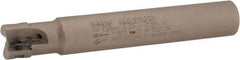 Iscar - 1/2" Cut Diam, 0.303" Max Depth of Cut, 1/2" Shank Diam, 3.27" OAL, Indexable Square Shoulder End Mill - HP AN.. 0702.. Inserts, Cylindrical Shank, 90° Lead Angle, Through Coolant, Series Heliplus - Americas Industrial Supply
