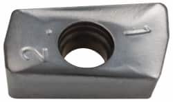 Iscar - HP ANKT0702 R Grade IC328 Carbide Milling Insert - TiCN Finish, 0.1024" Thick, 0.5mm Corner Radius - Americas Industrial Supply