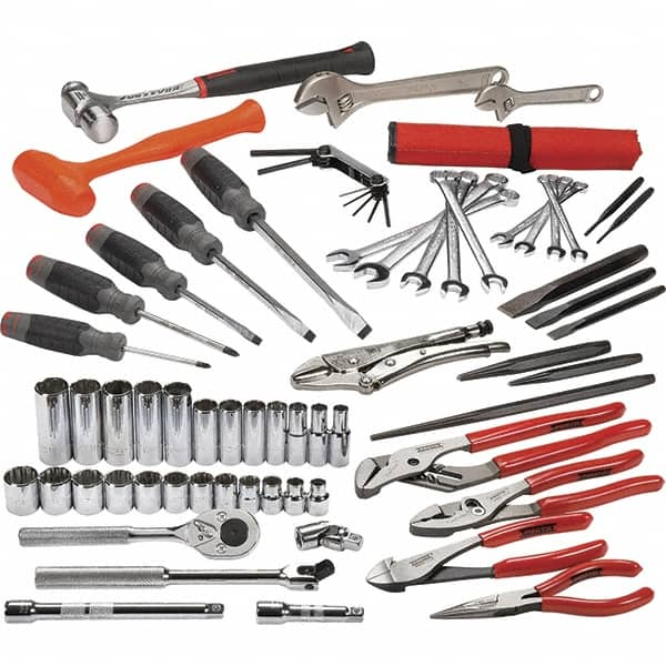 Proto - 67 Piece Starter Tool Set - Tools Only - Americas Industrial Supply