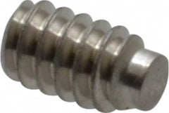 Value Collection - #4-40 UNC, 3/16" OAL, Half Dog Point Set Screw - Grade Austenitic A2 Stainless Steel, 0.05" Key - Americas Industrial Supply