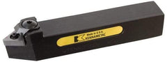 Kennametal - WTEN, Neutral Cut, 0° Lead Angle, 1" Shank Height x 1" Shank Width, Negative Rake Indexable Turning Toolholder - 6" OAL, TN..43. Insert Compatibility, Series Wedgelock - Americas Industrial Supply