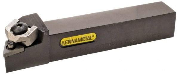 Kennametal - MTJN, Left Hand Cut, 3° Lead Angle, 20mm Shank Height x 20mm Shank Width, Negative Rake Indexable Turning Toolholder - 125mm OAL, TN..1604.. Insert Compatibility, Series Wedgelock - Americas Industrial Supply