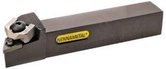 Kennametal - MTJN, Left Hand Cut, 3° Lead Angle, 25mm Shank Height x 25mm Shank Width, Negative Rake Indexable Turning Toolholder - 150mm OAL, TN..1604.. Insert Compatibility, Series Wedgelock - Americas Industrial Supply