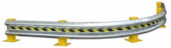 Vestil - Guard Rail Type: Heavy Duty Guardrail Style: Curved - Americas Industrial Supply