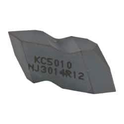 Kennametal - NJ3014 Grade KC5010, External UNJ Threading Insert - 12 TPI Ext Pitch, Right Hand Insert, TiAlN Finish, Carbide - Americas Industrial Supply
