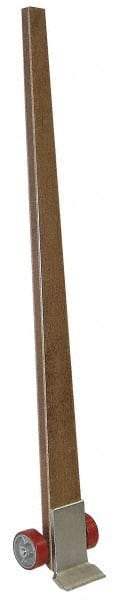 Vestil - 4,250 Lbs. Load Limit 5 Ft. Long Pry Bar Lever Dolly - 7 Inches Wide x 4 Inch Deep Nose, Hardwood Handle, Poly-On-Steel Wheels - Americas Industrial Supply